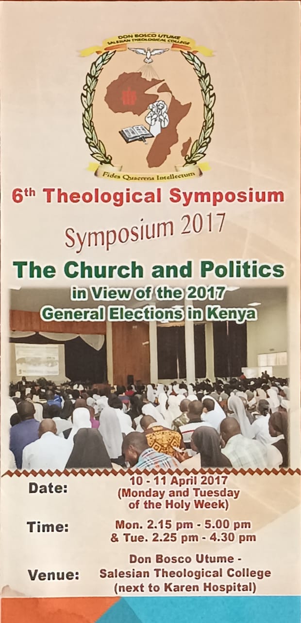 The Church and Politics: in view of the 2017 General Elections in Kenya