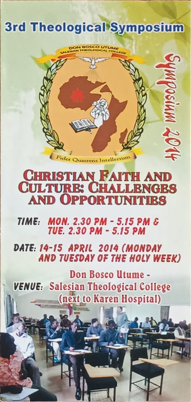 Christian Faith and Culture: Challenge and Opportunities